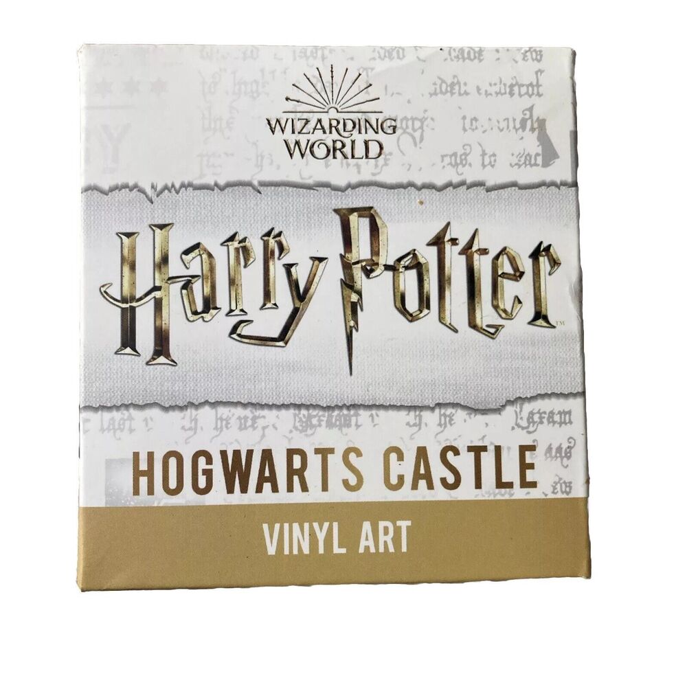 Hogwarts Castle Vinyl Art With Box  From Harry Potter Wizarding World Culturefly